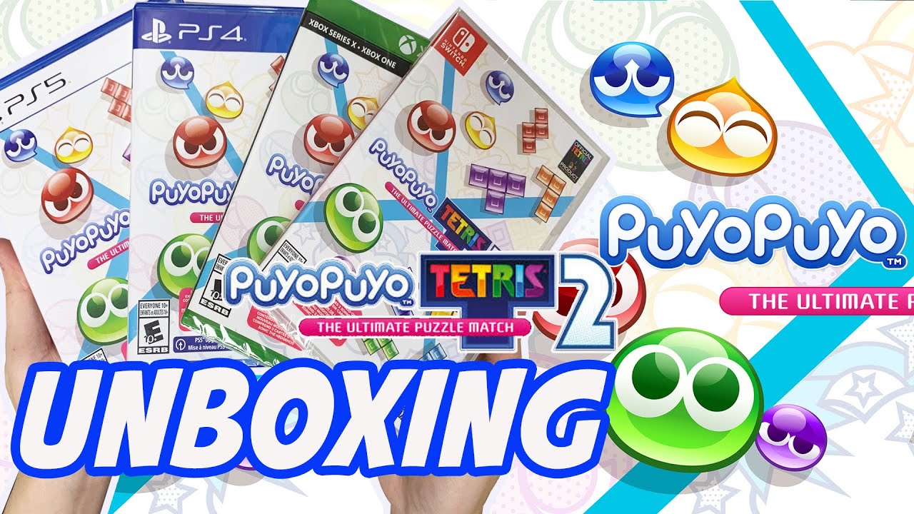 Puyo Puyo Tetris 2 (PS4/PS5/Switch/Xbox Series X)Unboxing