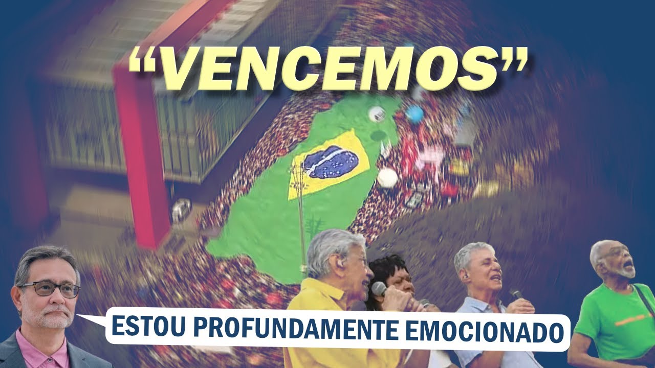 IMAGENS E SONS EMOCIONANTES: MULTIDÕES EM UM DOMINGO HISTÓRICO PARA O BRASIL | Cortes 247