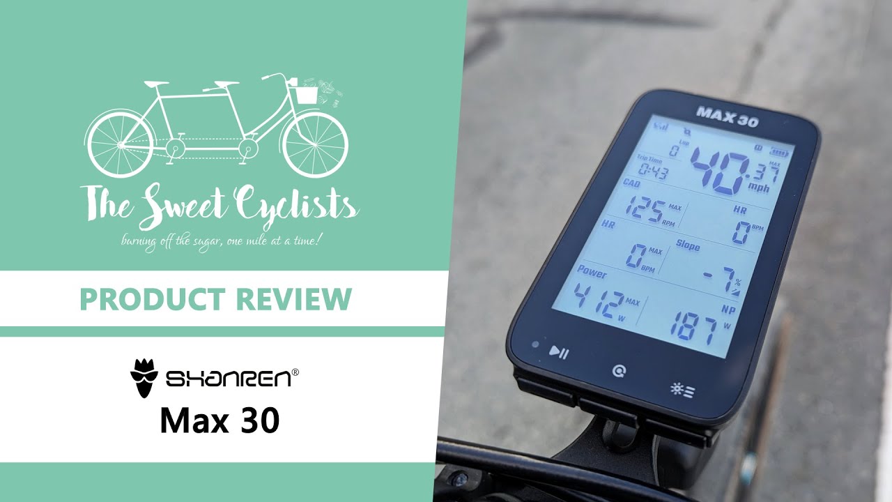 Shanren Max 30 GPS Cycling Bike Computer Review - feat. 3