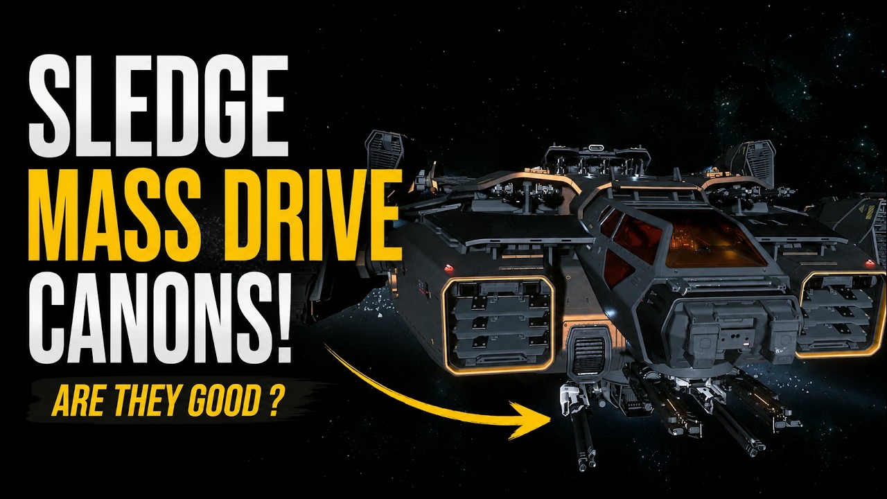6x Sledge Mass Drivers on the Asgard... Big Mistake?