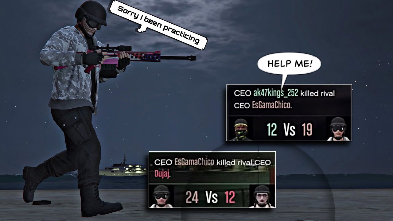 Training With BOOM Snipers Turnt Me INTO A GOD | GTA ONLINE