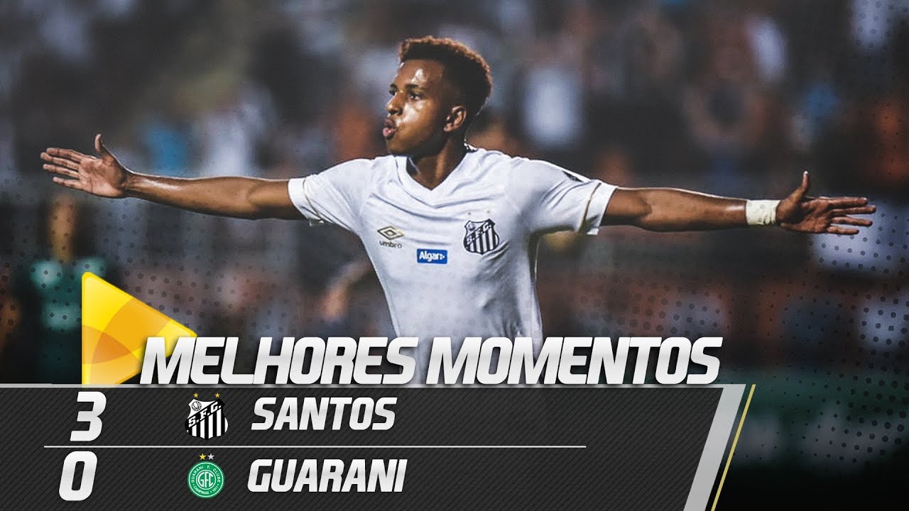 Santos 3 x 0 Guarani | MELHORES MOMENTOS | Paulist&atilde;o (18/02/19)