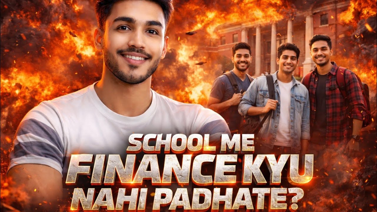 School Me Finance Kyun Nahi Padhate? | Paisa Banana School Me Kyun Nahi Sikhate  Financial Education