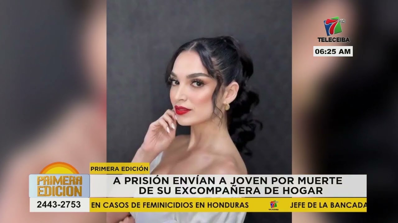 A prisión envían a joven por muerte de la estudiante de Odontología en San Pedro Sula.
