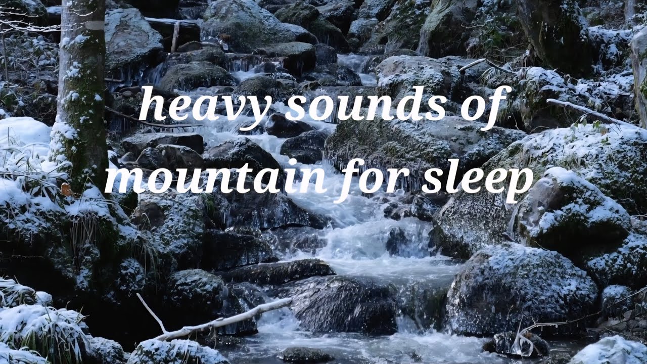 Deep Mountain Atmosphere | Heavy Nature Sounds & Birds#MountainSounds #NatureSounds #BirdSounds