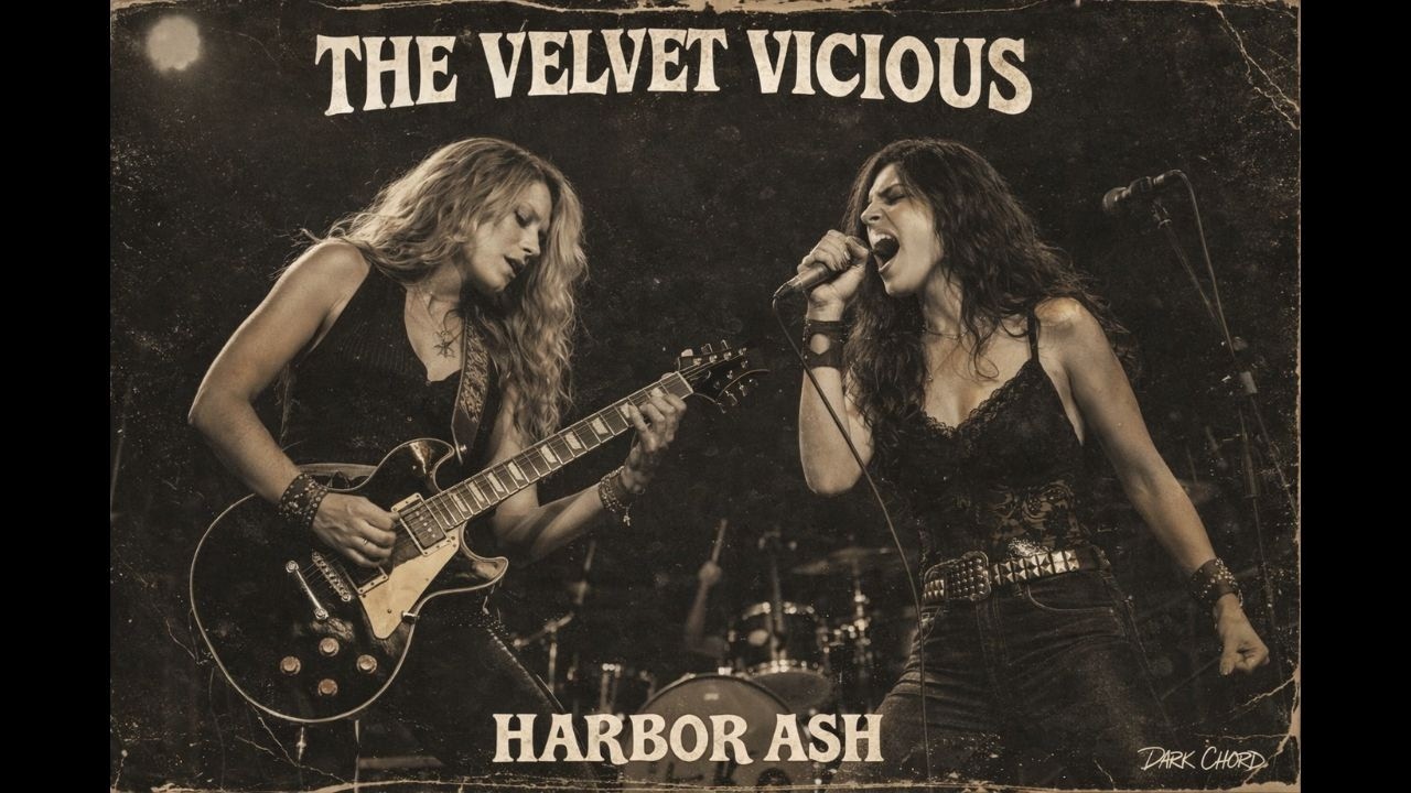 THE VELVET VICIOUS - HARBOR ASH [Hard Rock / Metal]