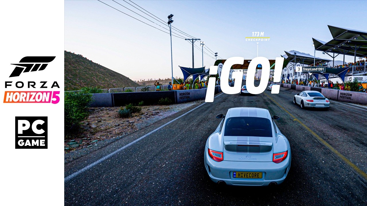 Porsche 911 Perfect Launch — 173 m to the First Checkpoint! FH5