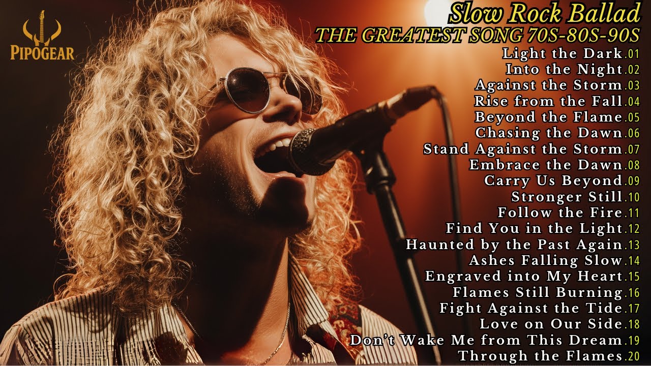 🌹 Unforgettable Slow Rock Ballads ~ Love Songs 70s 80s 90s