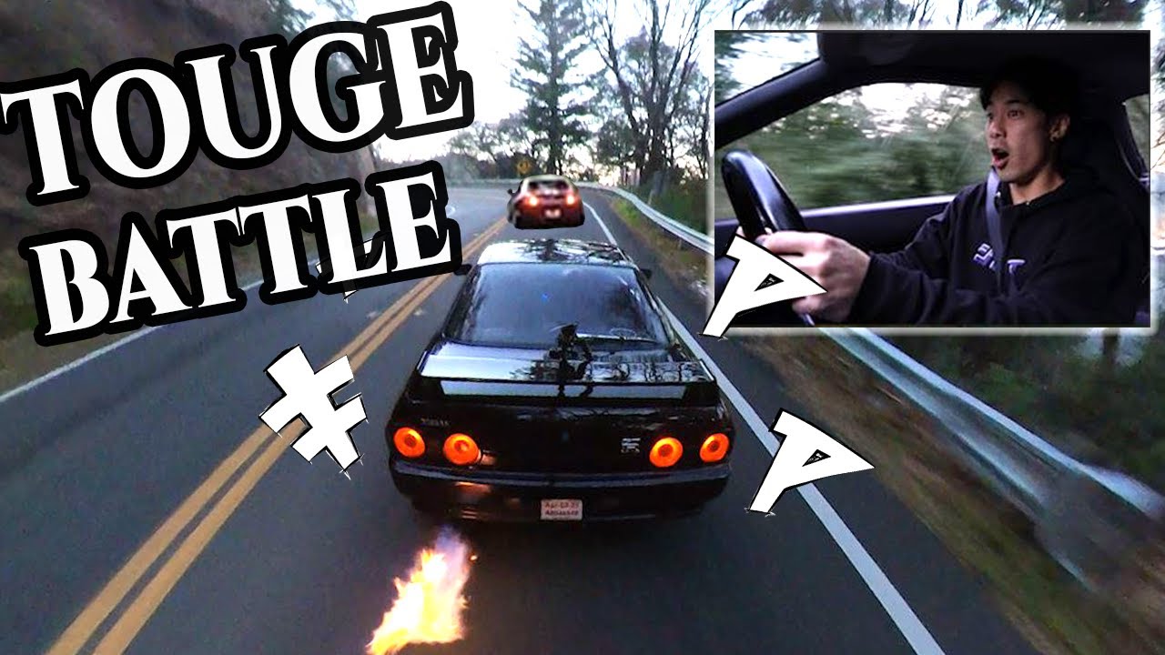 Битва на Touge с моим лучшим другом! | R32 GTR против ND Miata