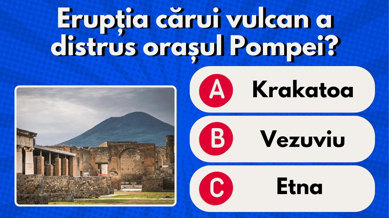 Cultură Generală: 50 De Întrebări Care Îți Testează Serios Cunoștințele #3
