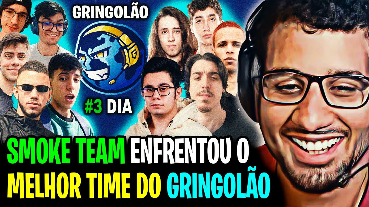 O TERCEIRO DIA de GRINGOLÃO COM o VOVÔ! VÁRIOS BONS JOGOS! COACH ABSOLUT REAGE