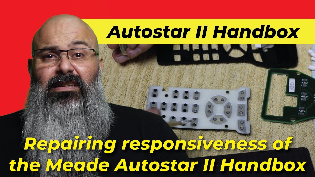 Ep 010 - Meade Autostar II Handbox Repair
