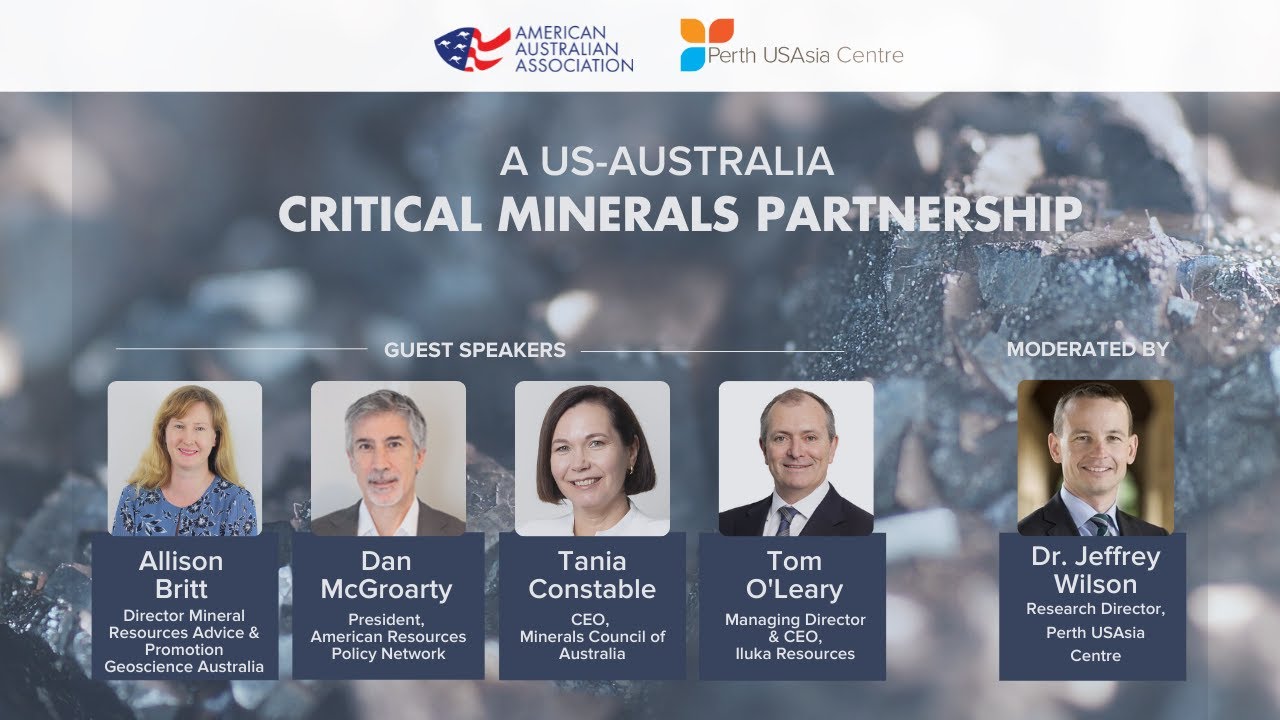 A US-Australia Critical Minerals Partnership