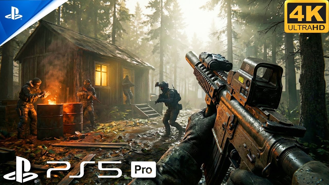 Спецназ SAS спасает российского информатора | Захватывающий геймплей [4K60FPS] на PS5