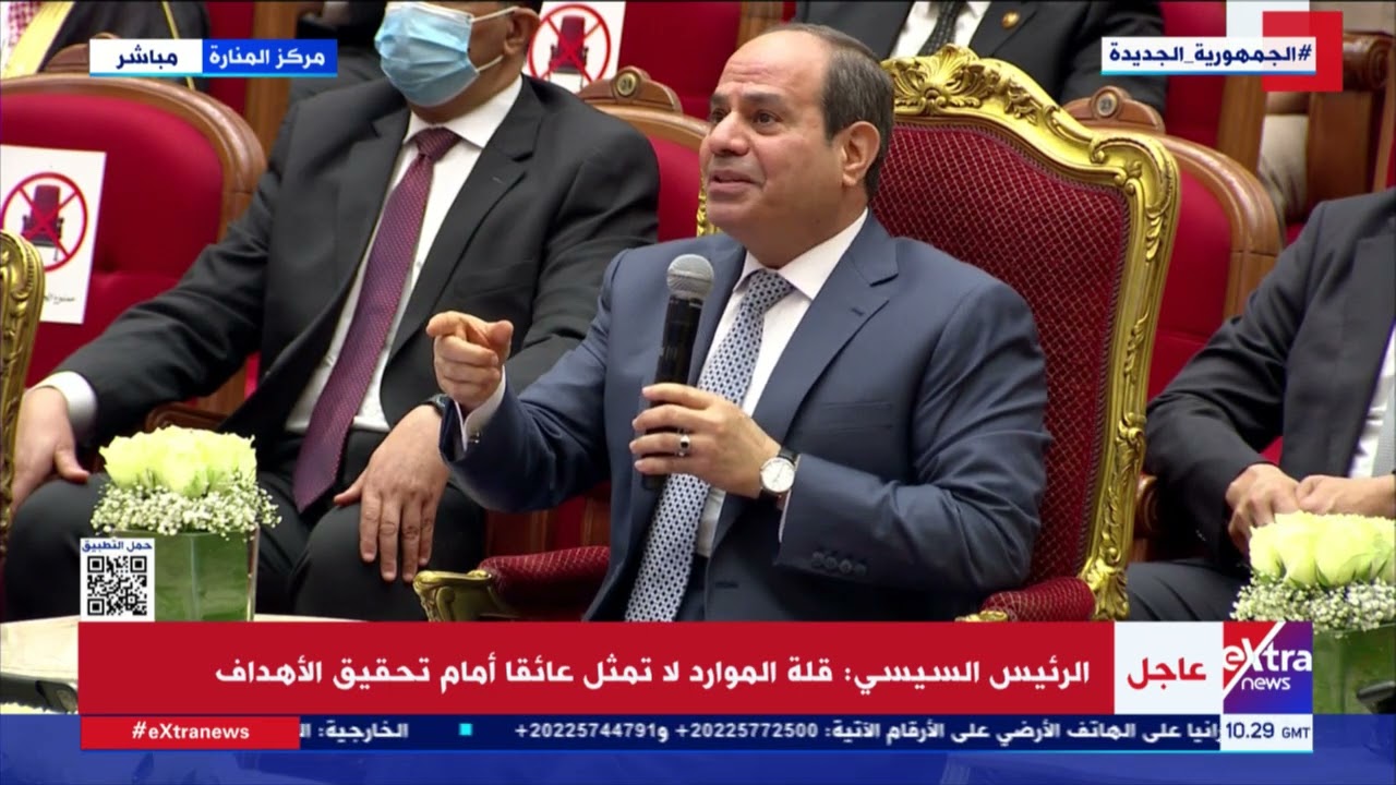 الرئيس السيسي: نستهدف إنهاء التأمين الصحي الشامل خلال 10 سنوات