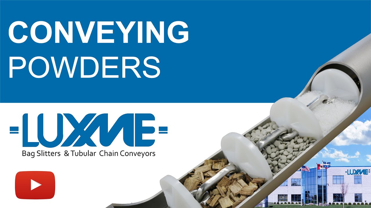 Conveying Powders - Tubular Powder Conveyors for Food and Non-Food Applications