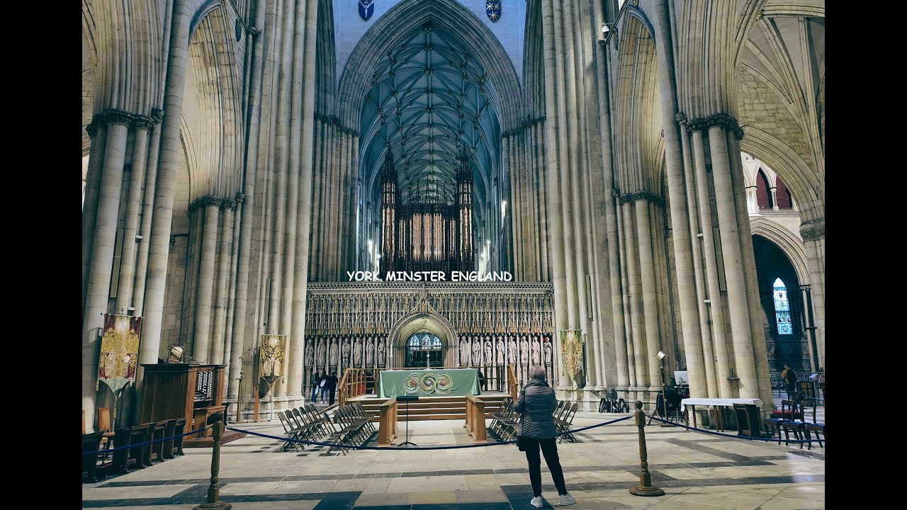 York minster Yorkshire England over 2000 years of History.