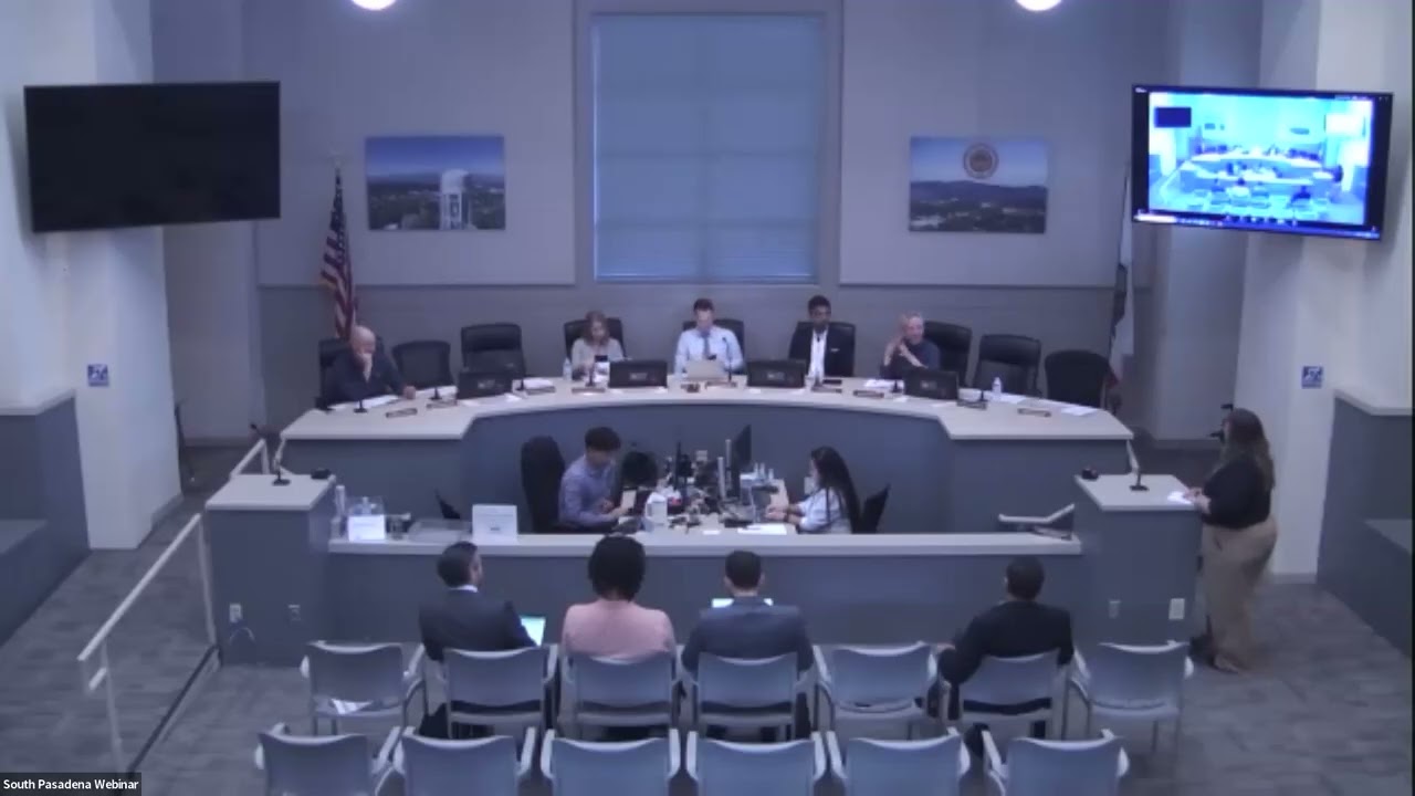 South Pasadena Public Works Infrastructure Commission 04_09 2025