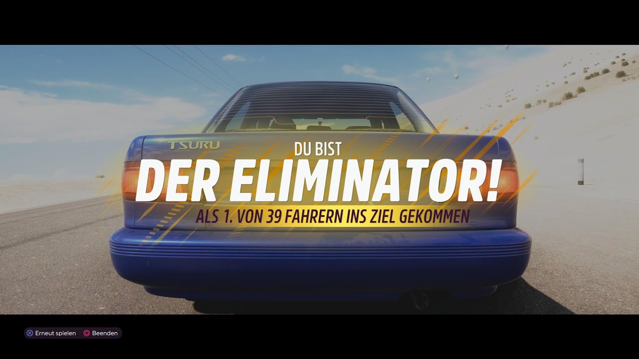 Forza Horizon 5 #350 win with Level 1 Car in Forza Eliminator on PS5