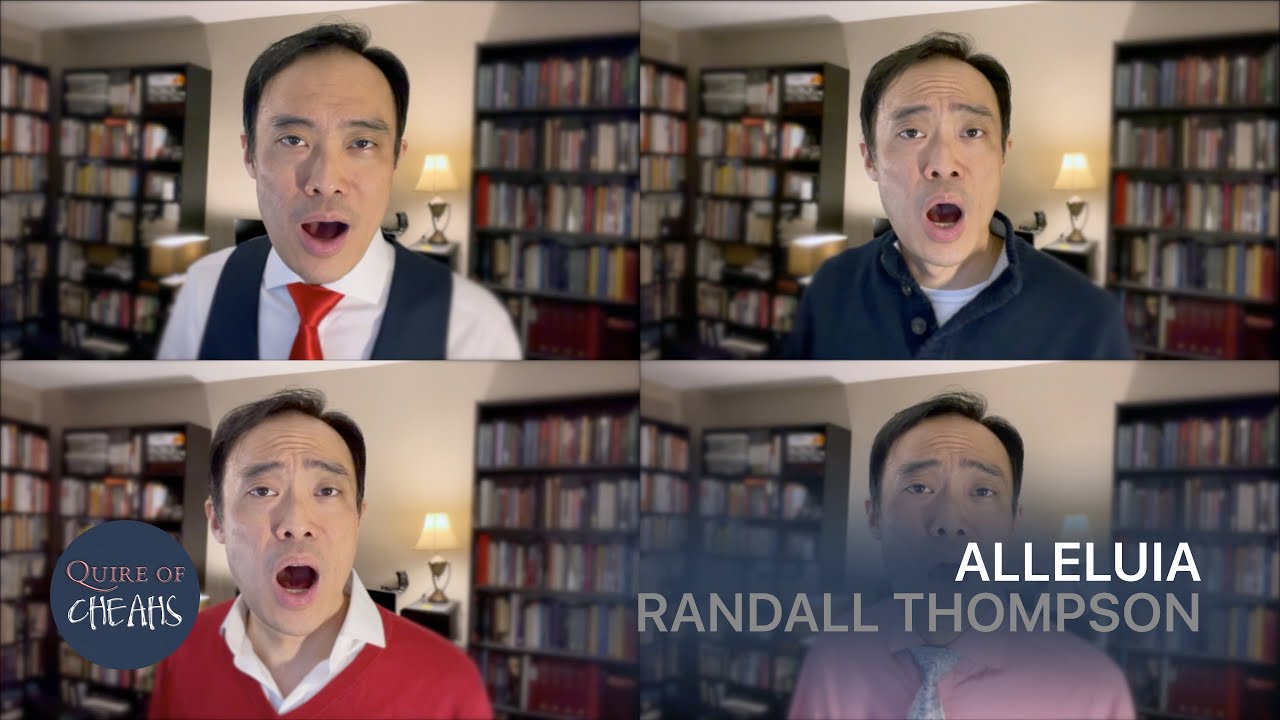 Alleluia, by Randall Thompson