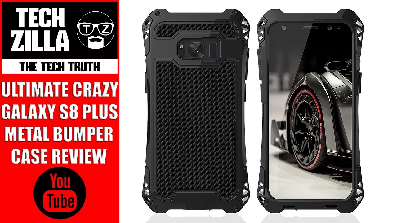 Samsung Galaxy S8 Plus Metal Bumper Case Review - Extreme Protection