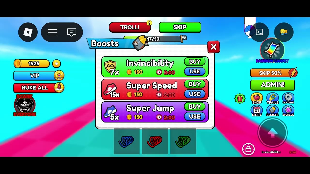 Parkour obby w7 part 6 very funny🤣🤣🤣🤣🤣🤣