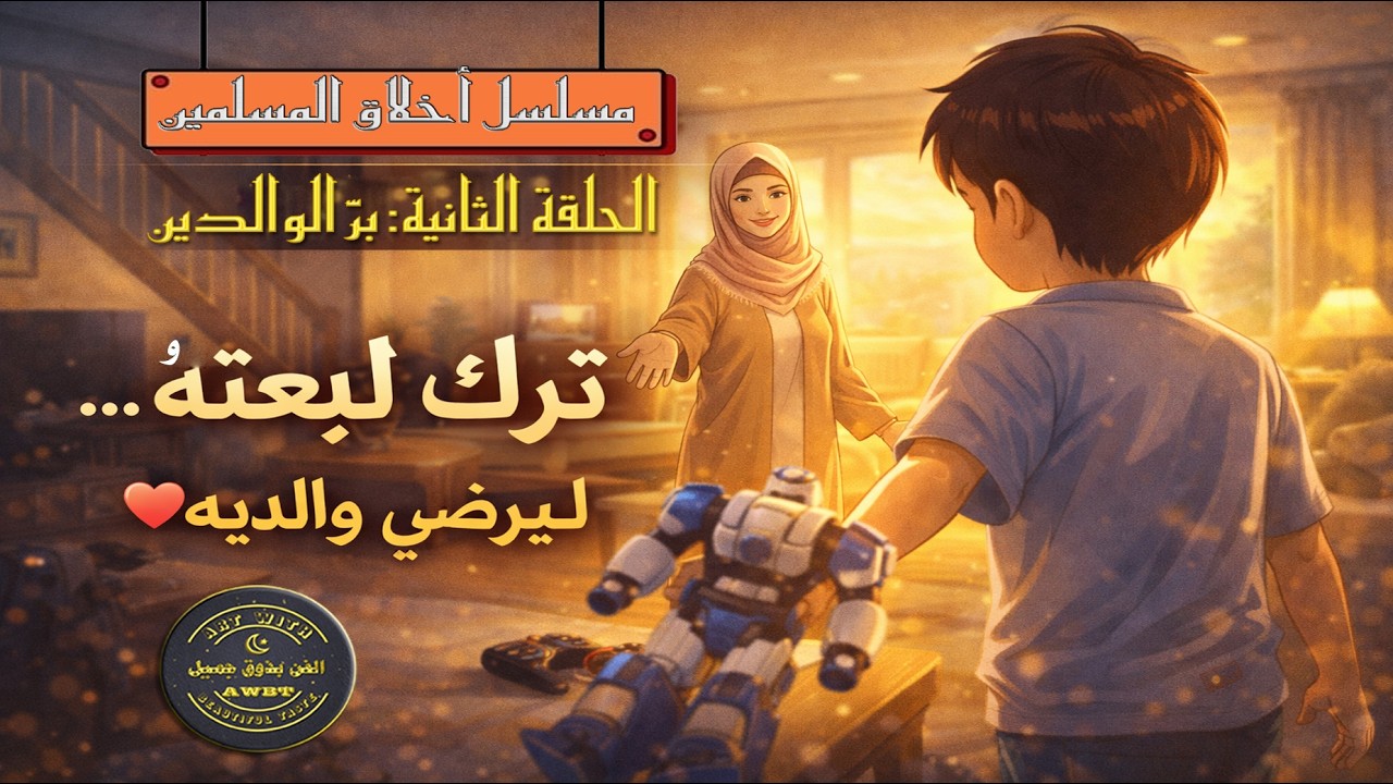 ✨ مسلسل أخلاق المسلمين | الحلقة الثانية: برّ الوالدين ✨