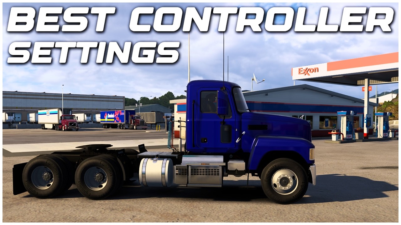 Лучшие настройки контроллера (ATS) для American Truck Simulator