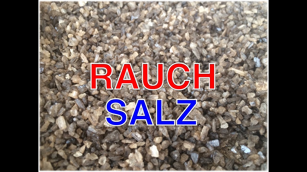 Rauchsalz ganz einfach selbst gemacht --- Klaus grillt