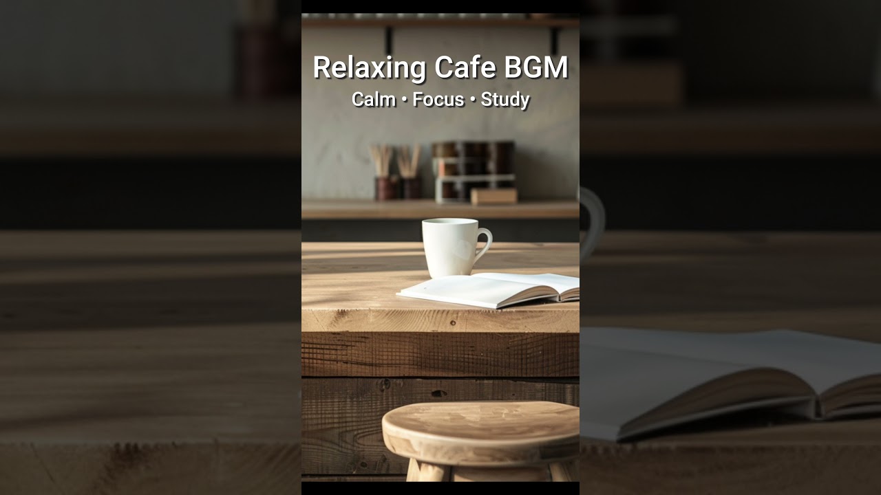 Relaxing Cafe BGM ☕️ Focus & Study 