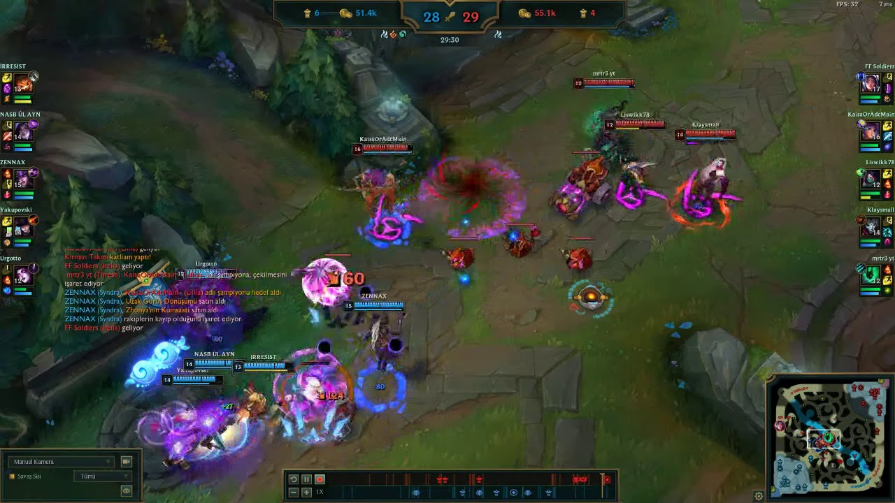 5 Man Sleep with Lillia