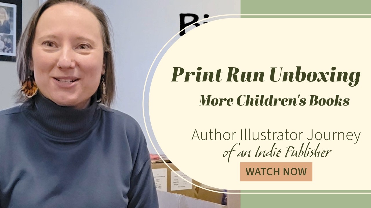 Unboxing a Print Run of Children's Books