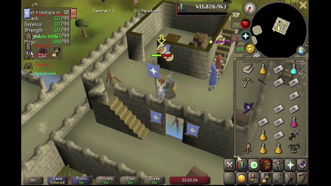 Castle Wars 10v10 | GBU vs CWC | 03/04/2021