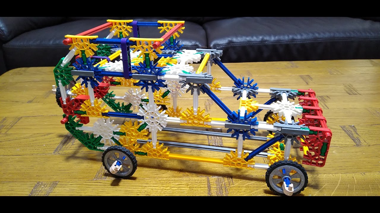 Building a Monster K'nex SUV Truck With a Boat Trailer