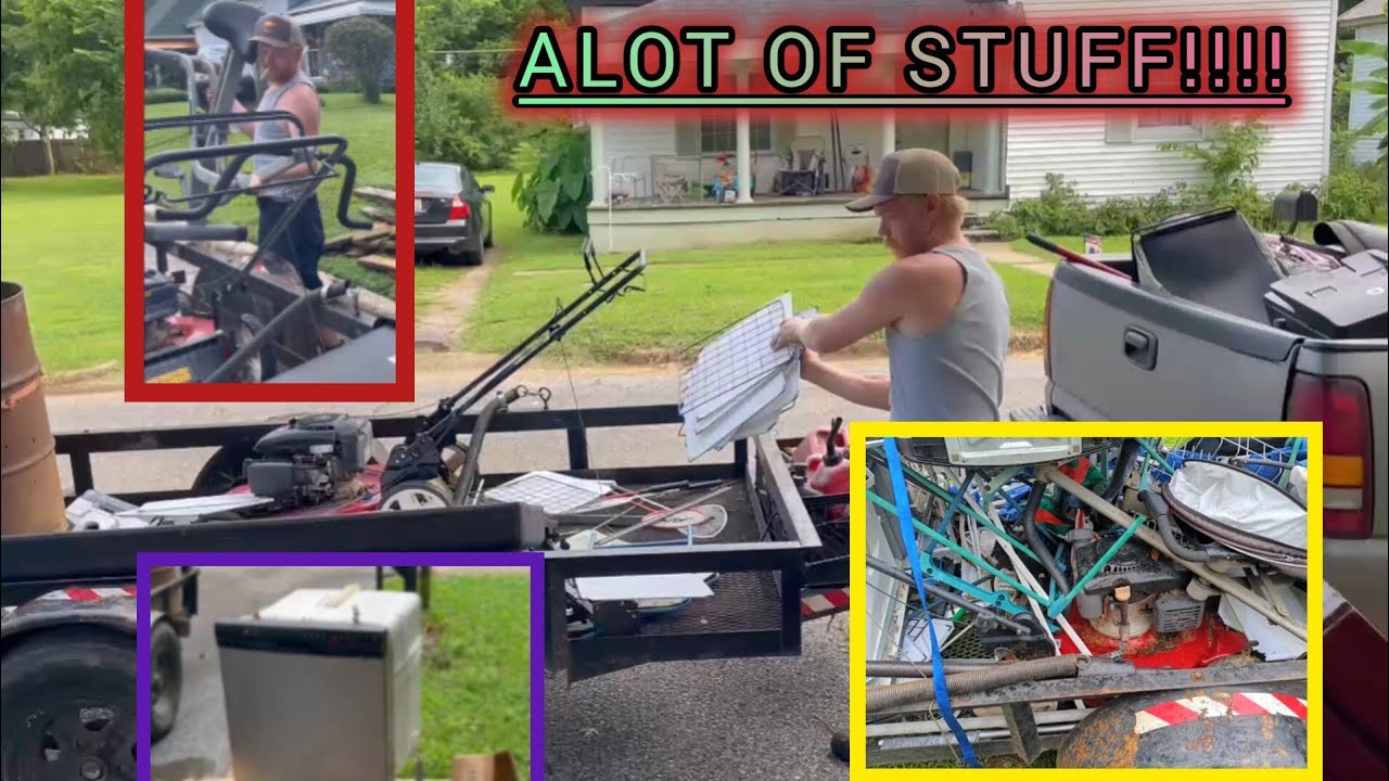 Good load of scrap in one day (ACTION PACKED)