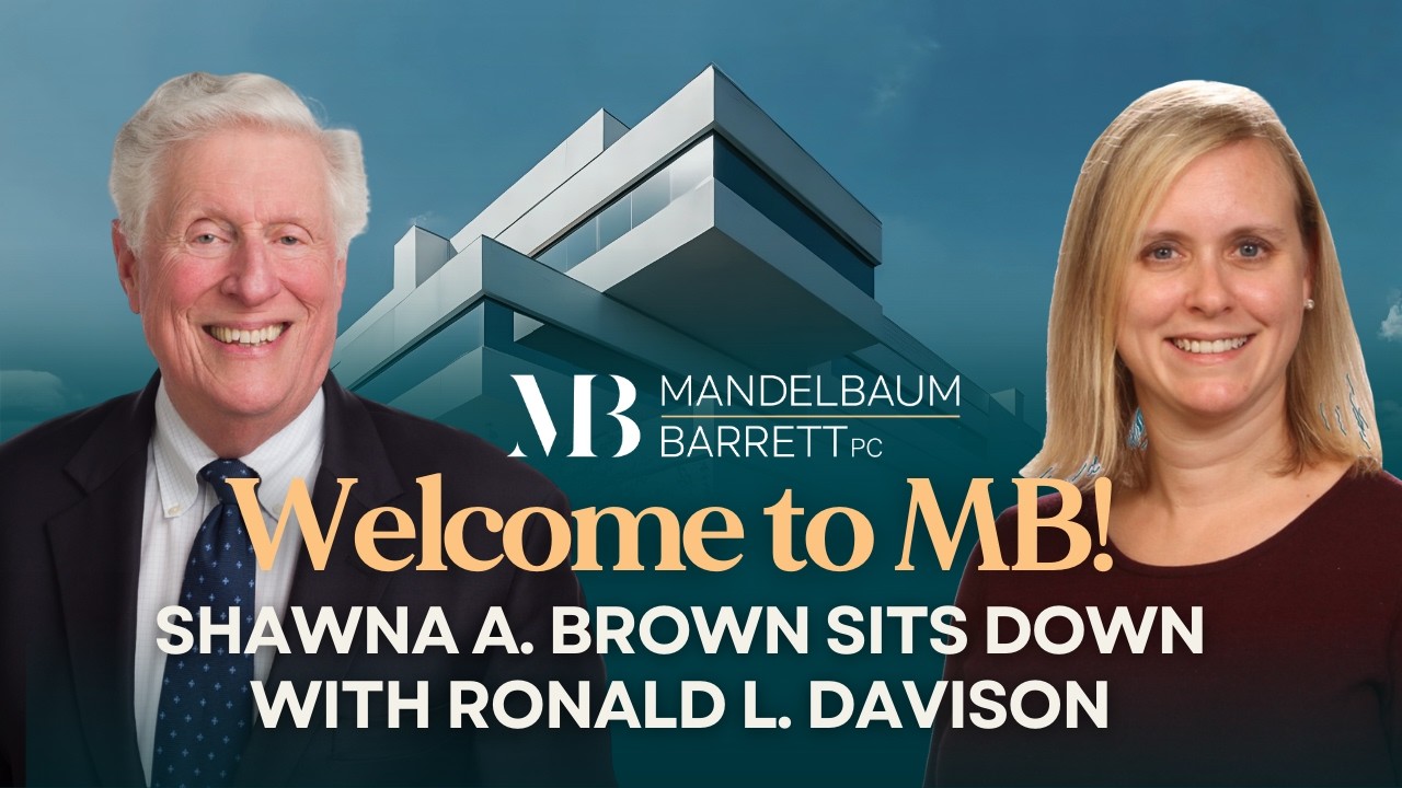 Welcome to MB: Shawna Brown in Conversation with Ronald Davison
