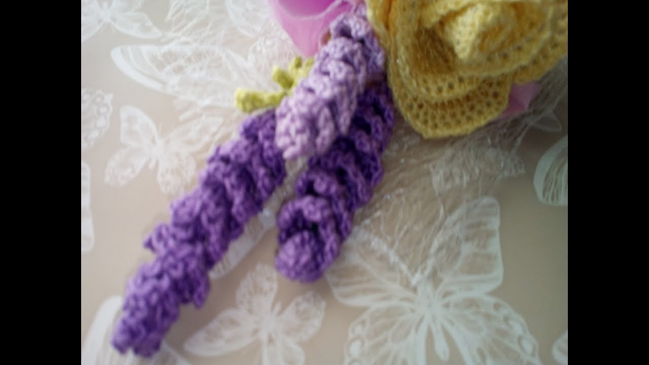 tutorial" lavanda all'uncinetto"