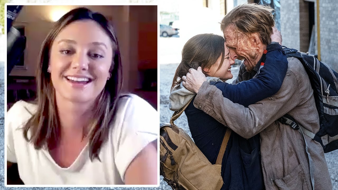 Christine Evangelista On Sherry and Dwight's Reunion on Fear TWD