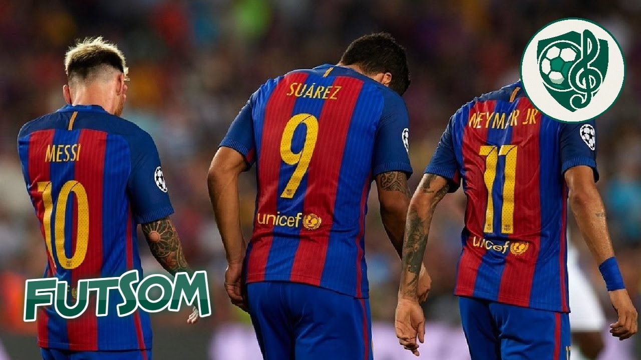 MESSI, SUÁREZ E NEYMAR, O MAIOR TRIO DA HISTÓRIA | Paródia Te Amo Piranha - MC Mirella e MC Bella