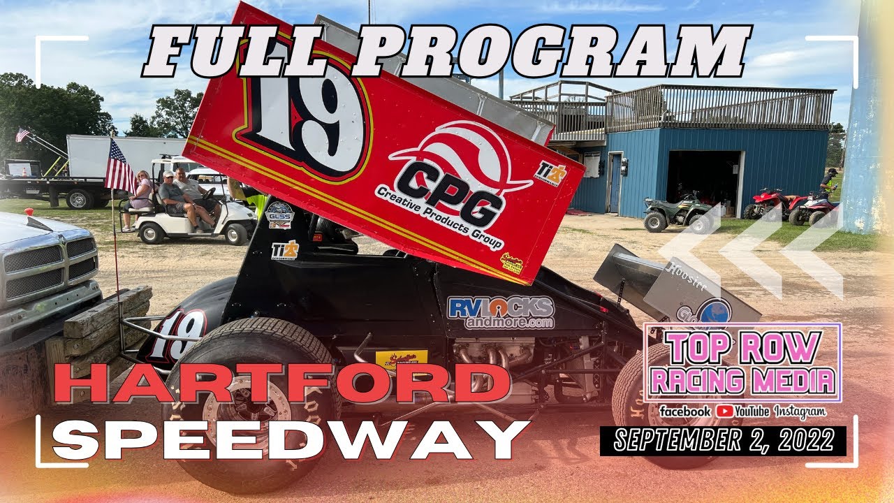 9/02/22 | FULL PROGRAM | GLSS Sprints; Modifieds; Stock Cars; Cyber Stocks | Hartford Speedway