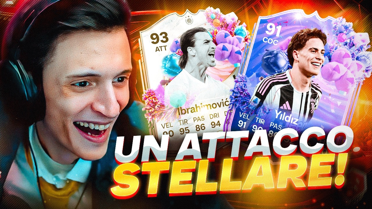 Un ATTACCO STELLARE con IBRAHIMOVIC e YILDIZ in WL!