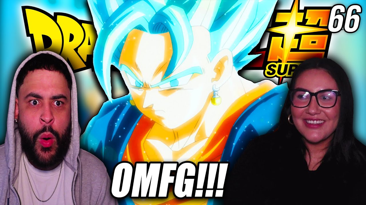 GIRLFRIEND'S REACTION TO VEGITO BLUE VS ZAMASU! Dragon Ball Super Episode 66