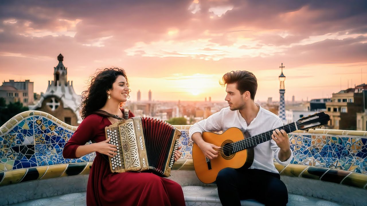 Spanish Heartstrings ❤️ | Emotional Guitar & Accordion