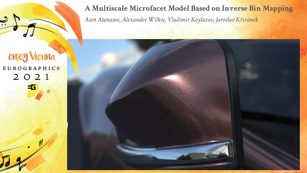 A Multiscale Microfacet Model Based on Inverse Bin Mapping | Eurographics'2021 Full Paper