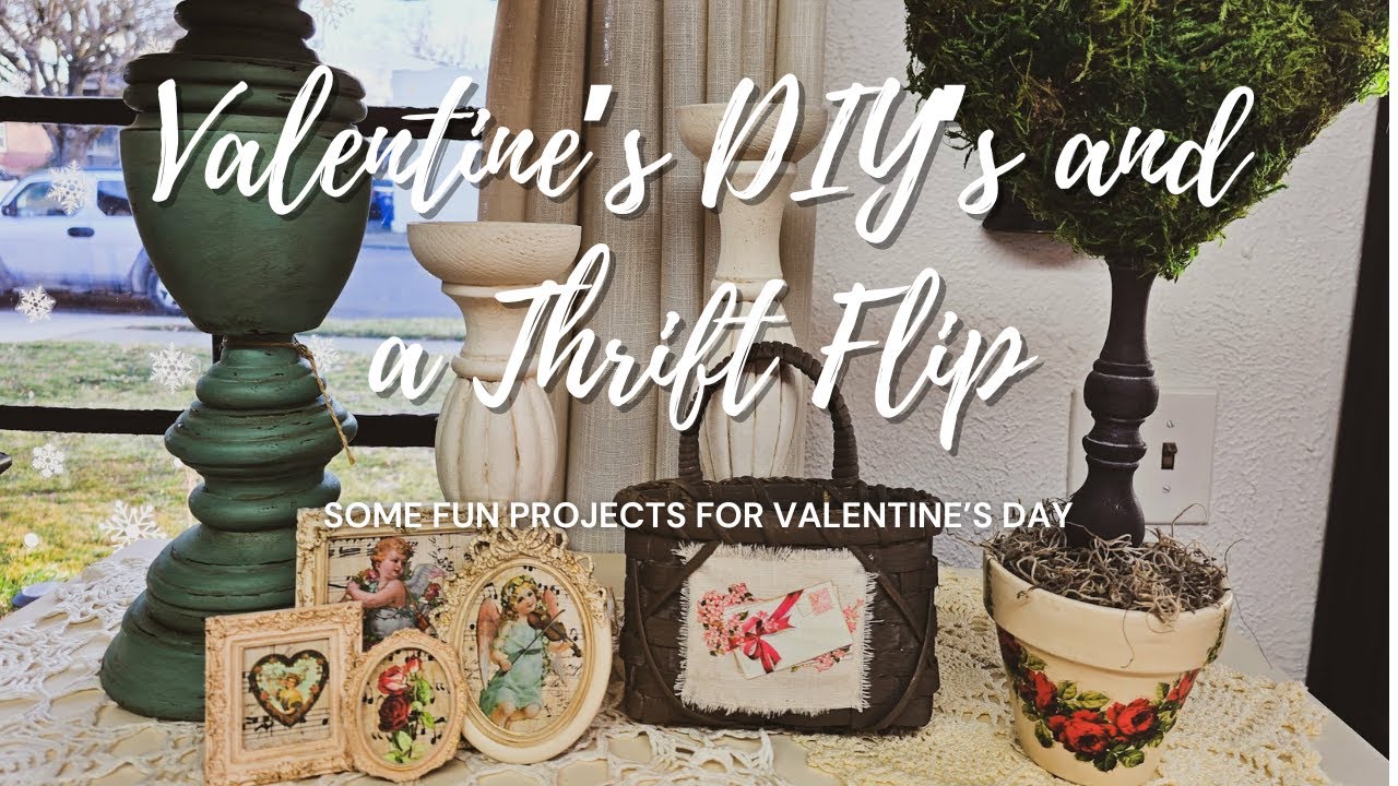 Some Fun Valentine's Day Projects • Valentine's DIY • Valentine's Decor
