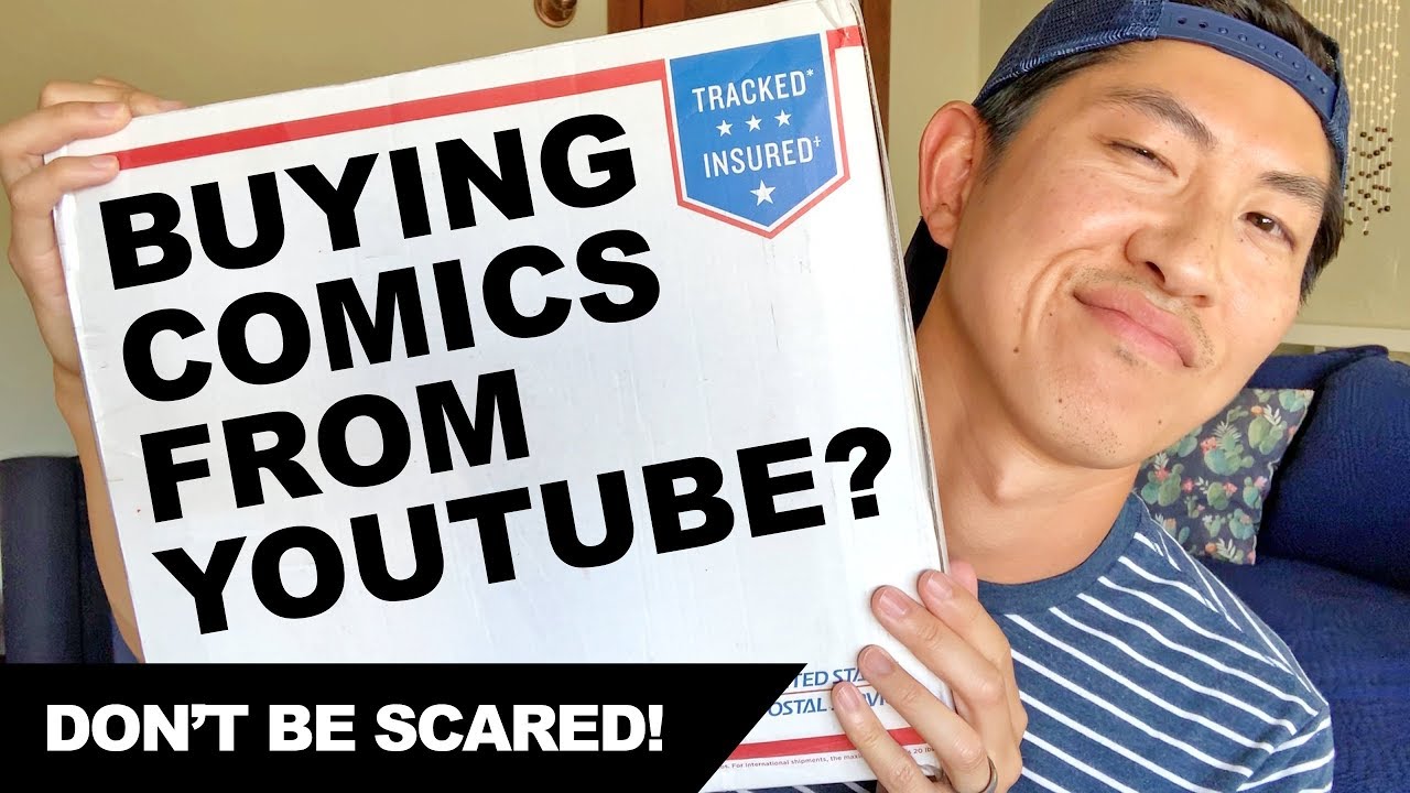 First Time Buying Comics from Youtube • Unboxing • Tips on How To Do It