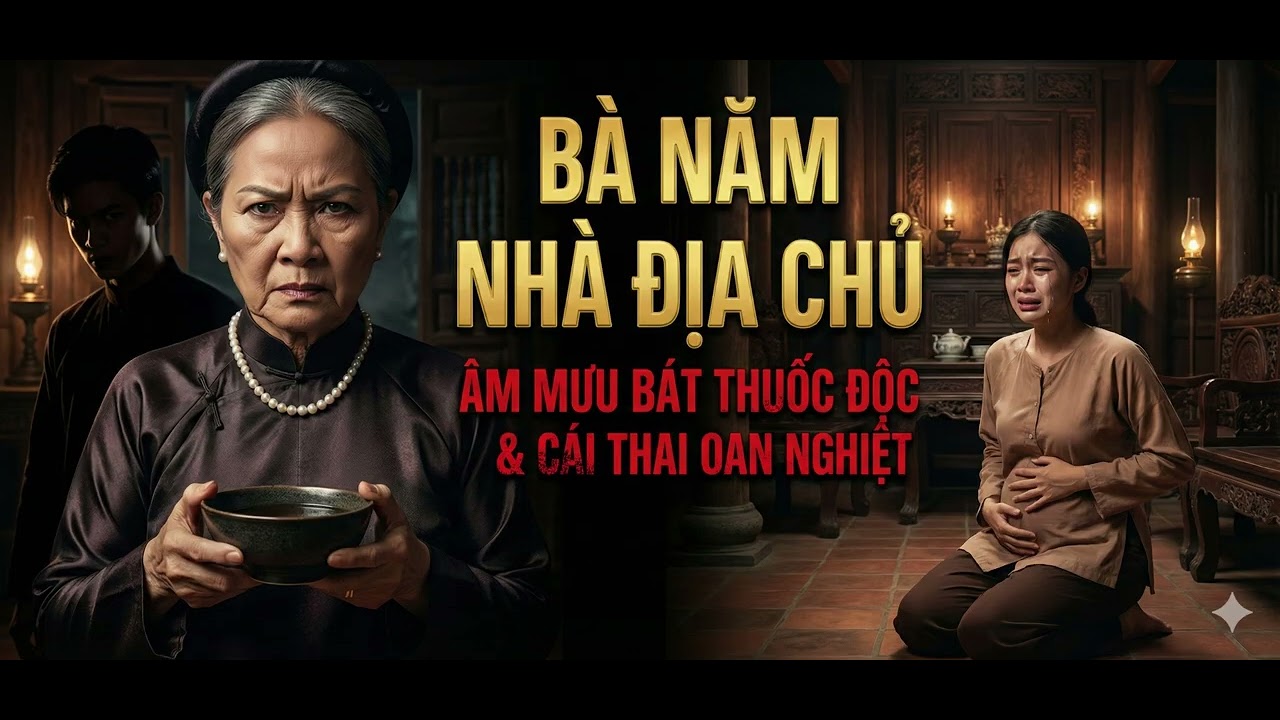 Cái Thai Oan Nghiệt Và Màn Trả Thù Của Cô Vợ Lẽ - BÀ NĂM NHÀ ĐỊA CHỦ (Trọn Bộ)