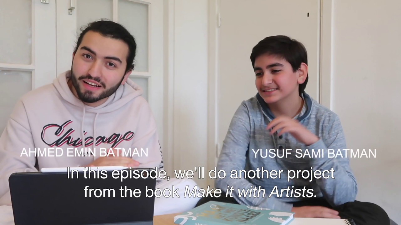 CREATE WITH ARTIST - Ahmed & Yusuf draw a citymap with artist Jan Rothuizen  (Workshop)