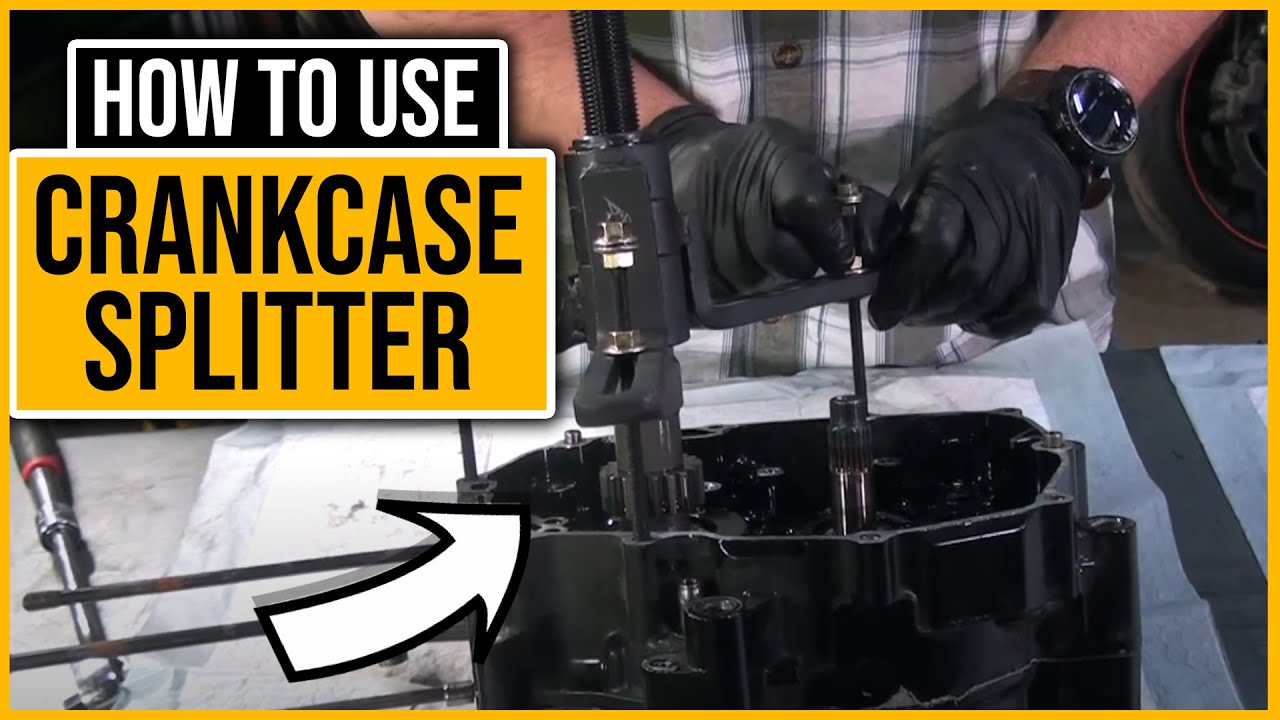 How to use Motorcycle Crank Case Crankcase Puller and Installer?