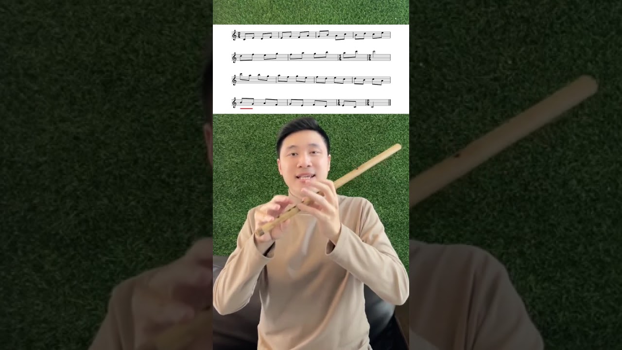 Luyện ngón sáo trúc (P2)